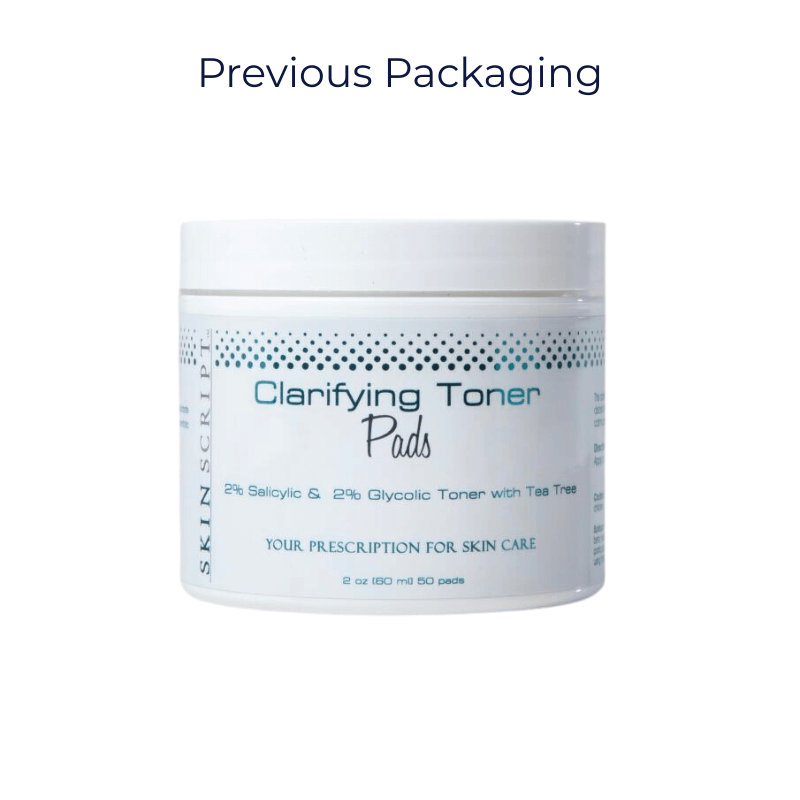 Skin Script Clarifying Toner Pads