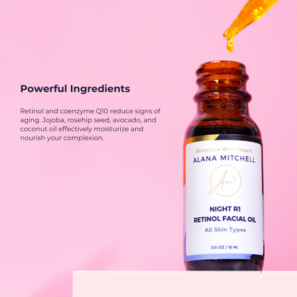 Alana Mitchell Night R1 Retinol Facial Oil