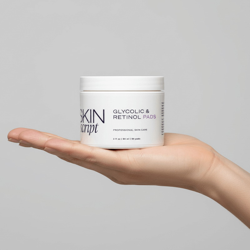 Skin Script Glycolic and Retinol Pads