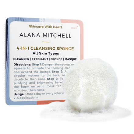 Alana Mitchell 4-in-1 Cleansing Sponge Pack